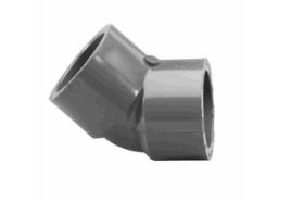 1.5" SKT 45 ELBOW SCHEDULE 80 GRAY