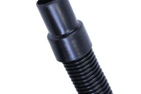 1.5" X 8' ABG FILTER HOSE CUFFED BLACK PREMIUM