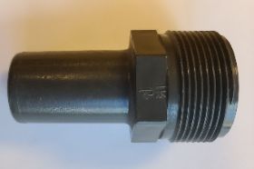 1" MPT X 1.5" HOSE SMOOTH ADAPTER