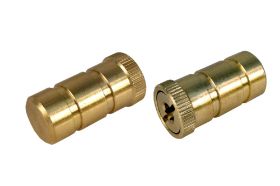 BRASS ANCHOR FOR SAFETY COVER, THREADED CANTAR GLI