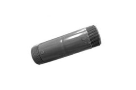 .5" X 3" NIPPLE THREADED SCHEDULE 80 GRAY