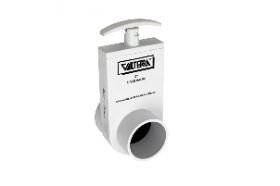 2" SKT X SPIGOT GATE VALVE UNIBODY PVC WHITE VALTERRA