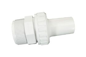 UNION WHITE 1.5" MPT x 1.25" HOSE HAYWARD